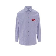 DIESEL 男士衬衫 A146390DNAN8EK AW2024 蓝色