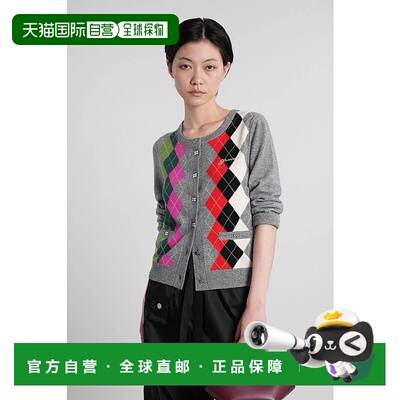 香港直邮GANNI 女士针织毛衣 421840K2512 AW2025 灰色 Ganni Car