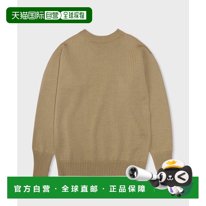 韩国直邮ANDERSEN-ANDERSEN 公用男针织SEAMAN-Camel羊毛针织衫