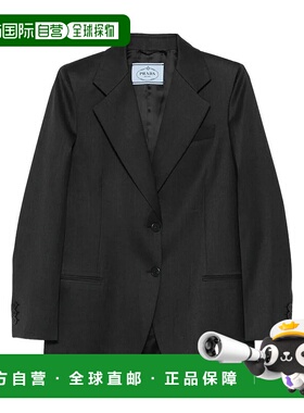 香港直邮PRADA 女士外套 P545PSOOO170P0308 AW2025 灰色 Prada N