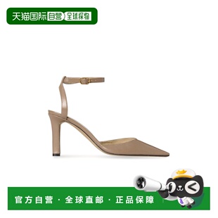 1h可退 香港直邮潮奢 The Row 女士 Carla 80 踝带高跟鞋 F1694SN