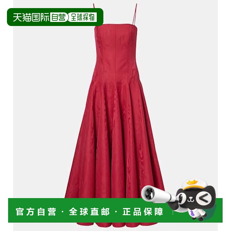 香港直邮EMILIA WICKSTEAD 女士 Gracia moire mikado 褶裥紧身束