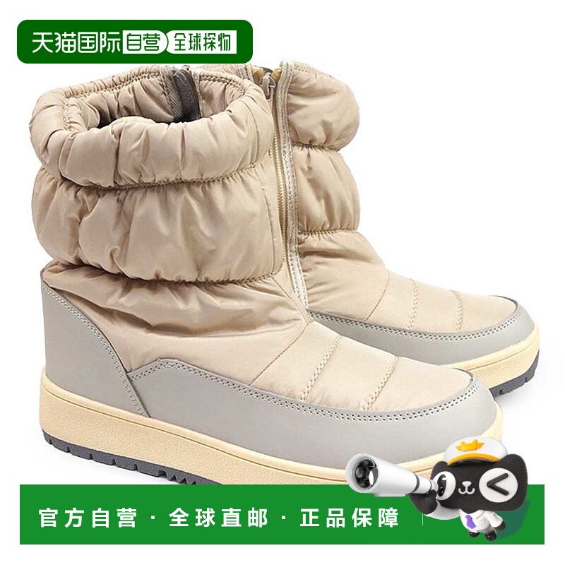 日本直邮Moz 女士雪地靴 MZ5291防水短款冬季靴防滑绗缝设计保暖S