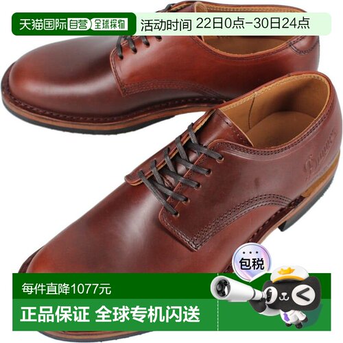 日本直邮Danner Manawa 皮鞋深棕色 DBR D-1856