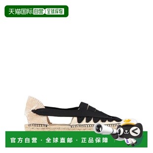 香港直邮潮奢 CastaÑer 男士 麻底鞋 black黑色 舒适时尚