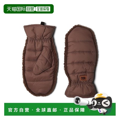 1h可退 香港直邮Ugg 女士 All Weather Fluff 连指手套  舒适时尚