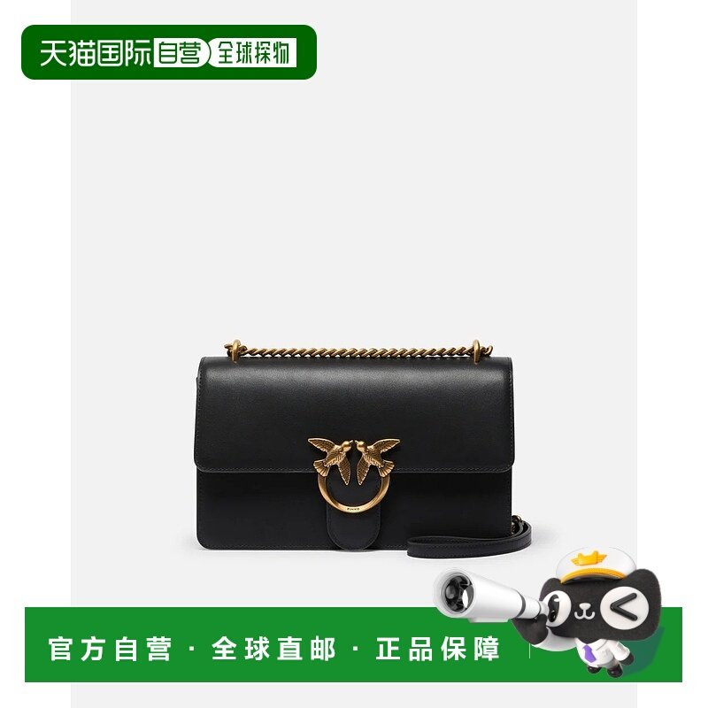 欧洲直邮pinko经典飞燕金属搭扣翻盖牛皮单肩斜挎手提包斜挎包,箱包皮具/热销女包/男包,通用款女包,淘宝优惠券,粉丝福利购,淘宝优惠卷