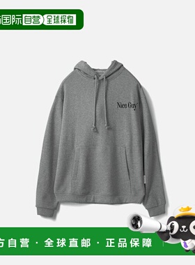 韩国直邮AECA 男士连帽衫AWEMSSBATSPSO007A5BB NICE GUY PULLOVE