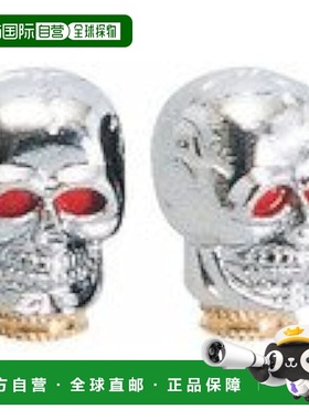 【日本直邮】GIZA PRODUCTS 骷髅头气门嘴帽（2个）VLC03402