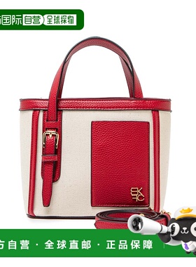 自营mia k collectionMia K的Wren迷你女式手提包-红色 美国奥莱