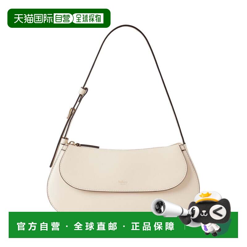 自营mulberryClovelly单肩包-蛋壳 美国奥莱直发斜挎包手提包
