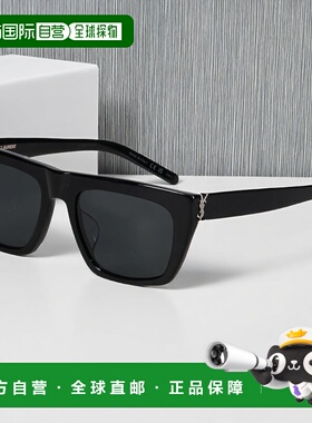 日本直邮Saint Laurent 男女士太阳镜亚洲版防紫外线SLM131F-001