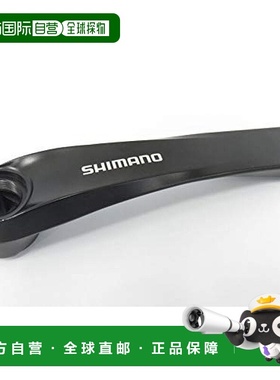 【日本直邮】禧玛诺TOURNEY系列公路自行左曲柄170mm黑色FC-TY501