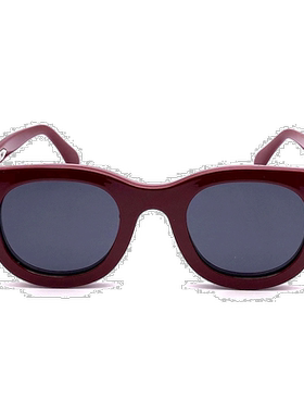 自营 Bruno Magli Alessia 红色镜框 - 红色 美国奥莱直发太阳镜