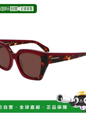 香港直邮SALVATORE FERRAGAMO 女士眼镜 SF2035S654 CO 红色