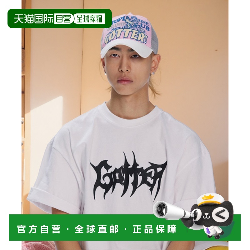 韩国直邮GOTTER GALLERY 男士T恤 GT25SUAC01PK UTOPIA RIDE CLUB