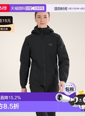欧洲直邮arc'teryx始祖鸟 Atom 女士轻保暖连帽夹克羽绒服外套