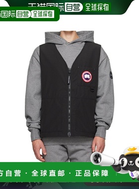 香港直邮CANADA GOOSE 男士夹克 2449MBLACK AW2024 黑色 Canmore