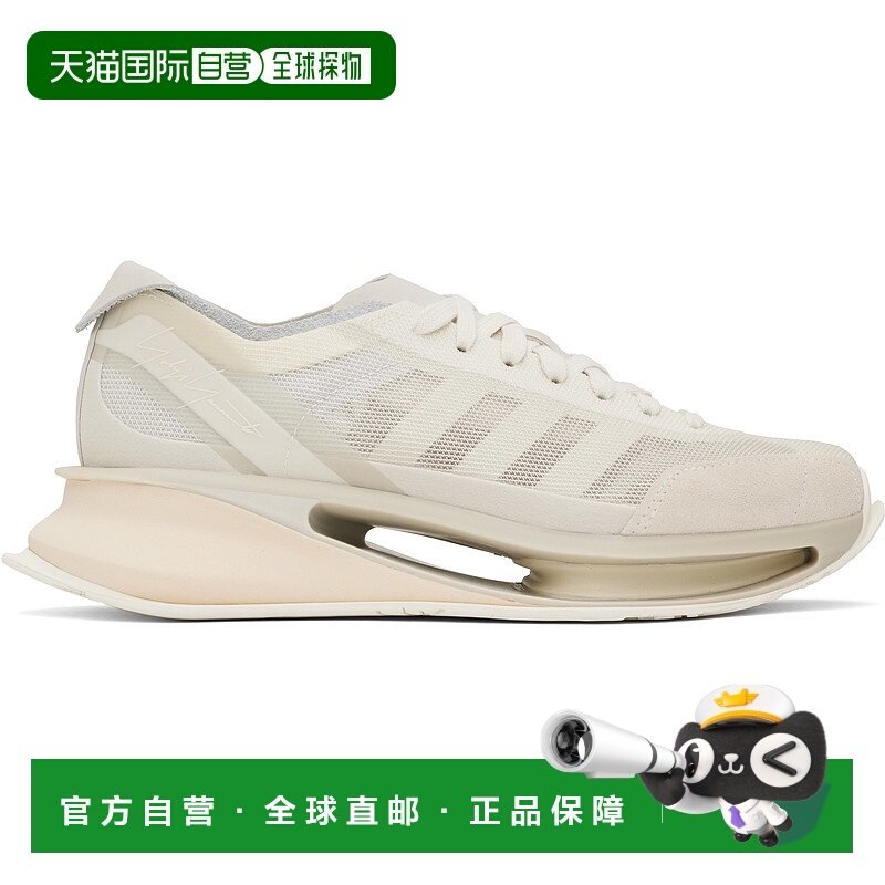 1h可退 香港直邮潮奢 Y-3 女士 米色 S-Gendo Run 运动鞋 JQ2464