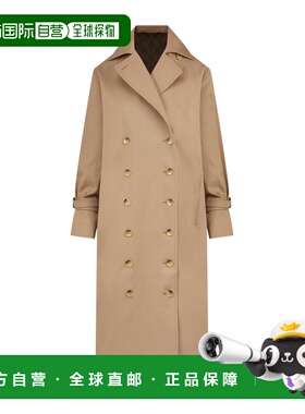 1h可退 香港直邮Toteme 双排扣风衣 TOTH2P3J