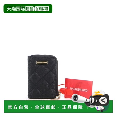 香港直邮Sprayground 男士钱包 910W4062NSZ SS2022 黑色 Black M