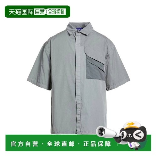 1h可退 香港直邮a cold wall 男士 标准剪裁衬衫 grey灰色 舒适时