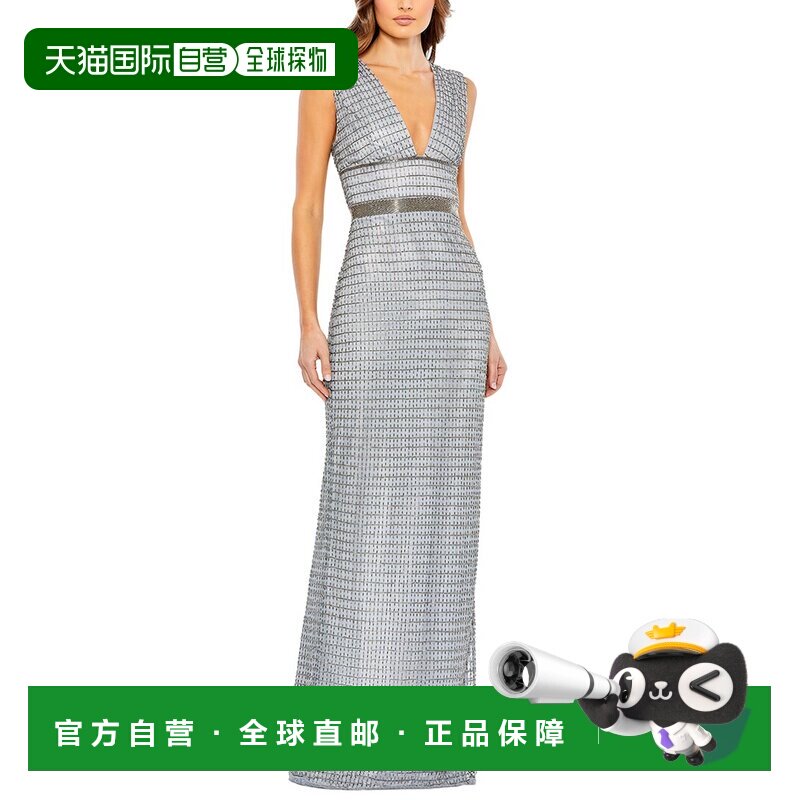 自营mac duggal 女士 礼服/晚装 美国奥莱直发连衣裙长裙图片
