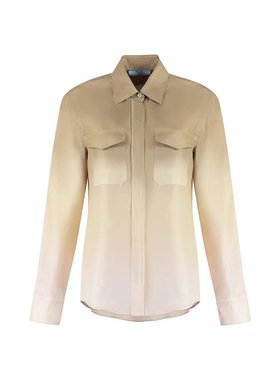 PRADA 女士衬衫 P413HSOOO14J3F0065-8 SS2024 绿色