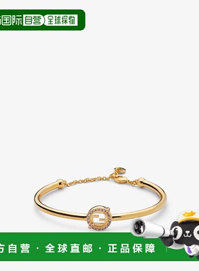 1h可退 欧洲直邮FENDI (2025新品)芬迪 EverRound 手链-金色手链