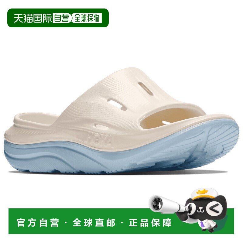 香港直邮HOKA ONE ONE 男士拖鞋 1250806ALABASTERAMBIENTBLUE图片