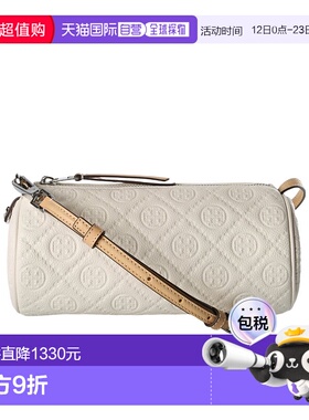 香港直邮TORY BURCH 女士斜挎包 175540100 AW2025 白色 T Monogr