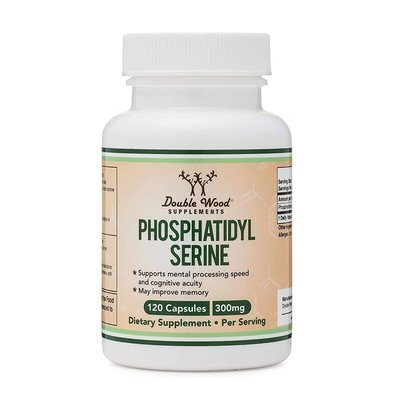 香港直邮DoubleWood磷脂酰丝氨酸ps软胶囊记忆力