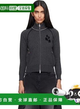 1h可退 香港直邮ISABEL MARANT 女士 灰色 Lanya 夹克 CA0166FAD1