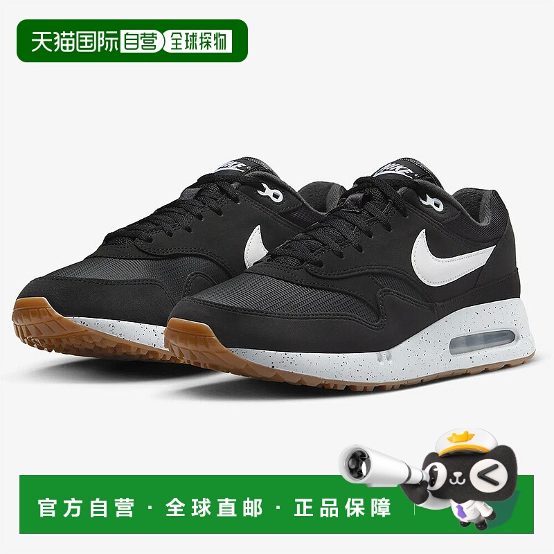 日本直邮Nike Air Max 1 '86 OG G 高尔夫球鞋男士黑/白/无烟煤/D