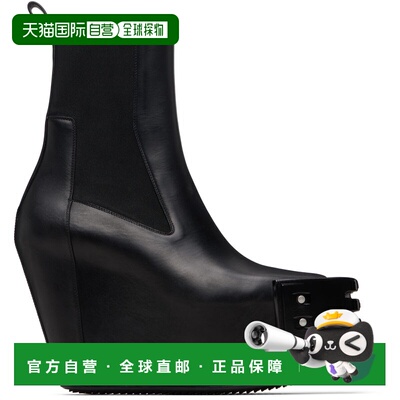 1h可退 香港直邮rick owens 瑞克 欧文斯 男士 黑色 Temple Grill