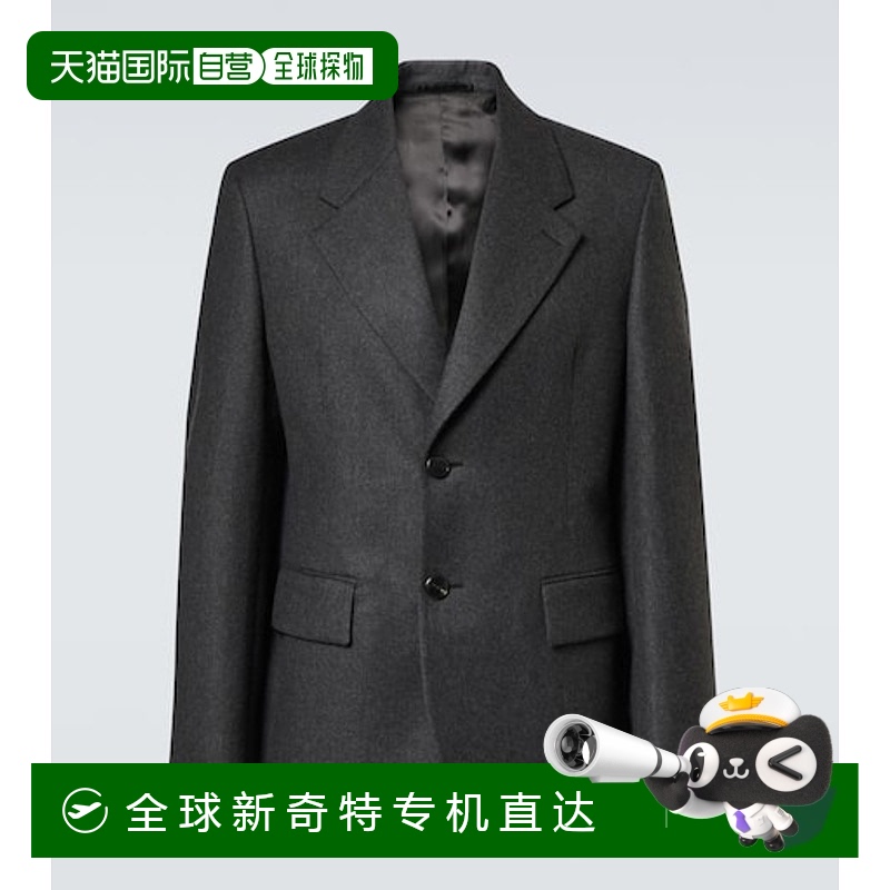 1h可退 香港直邮潮奢 Prada 普拉达 男士 单排扣羊毛西装外套