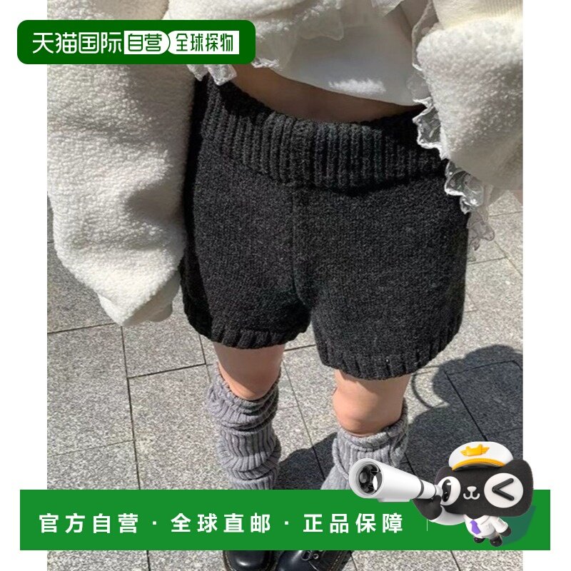 1h可退 日本直邮WEGO 女装 高针针织短裤 宽松显瘦女款短裤 DF26S,女装/女士精品,休闲裤,淘宝优惠券,粉丝福利购,淘宝优惠卷