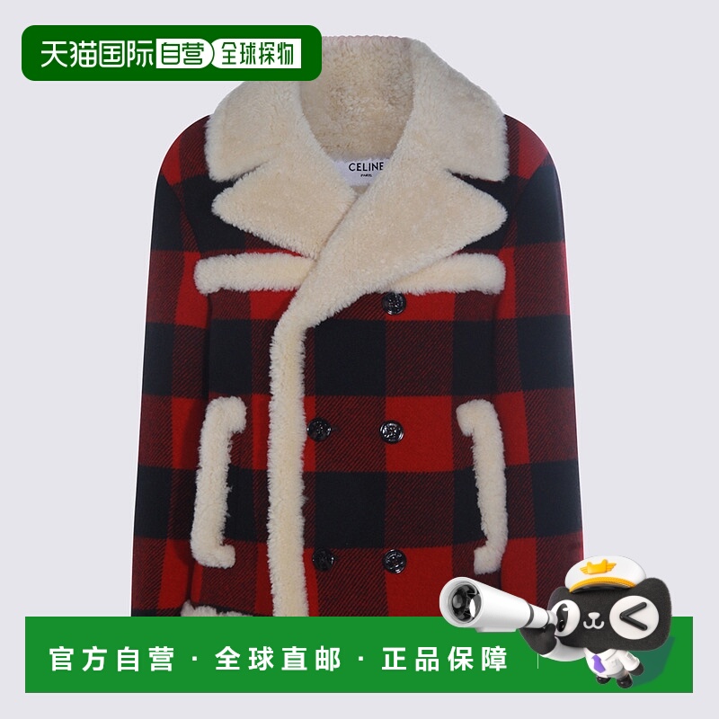 香港直邮CELINE 女士外套 RM02L064627NG AW2025 红色