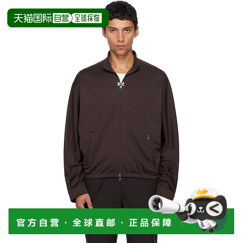 1h可退 香港直邮潮奢 Courreges 男士 棕色 Interlock Tracksuit