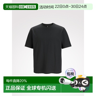 加拿大直邮Arc'teryx Veilance Metron SS Tee 男士基础中性款宽T