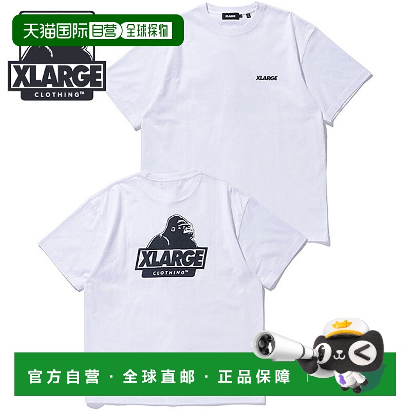 日本直邮XLARGE Slanted OG 短袖 T 恤 [101253011001 FW25] SLAN