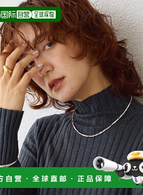 1h可退 日本直邮RIVE DROITE 女士 简约短款磁铁项链 银饰防过敏