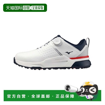 日本直邮 MIZUNO 男士防水无钉高尔夫鞋 Hazard Energy Bore 51GQ