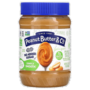 香港直发Peanut Butter&Co花生抹酱口感顺滑美味成分安全454g