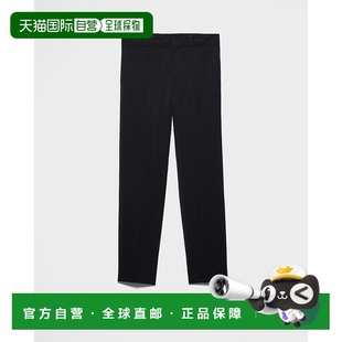 羊毛混纺长裤 欧洲直邮PRADA 2025新品