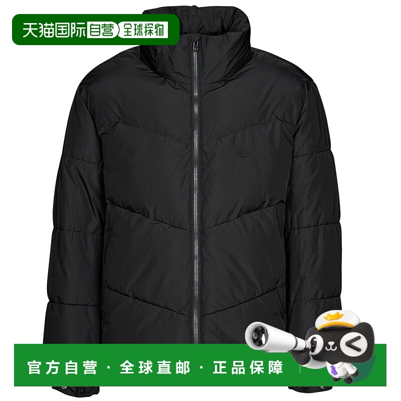 欧洲直邮Volcom 男士 GOLDSMOOTH JACKET 羽绒服 黑色高端流行休