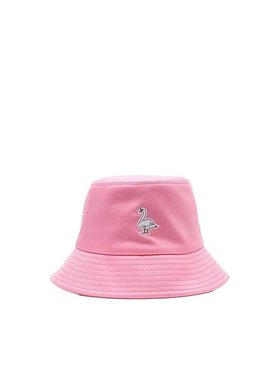 BURBERRY 男士帽子 80322341 SS2021 粉红色 天鹅图案渔夫帽子