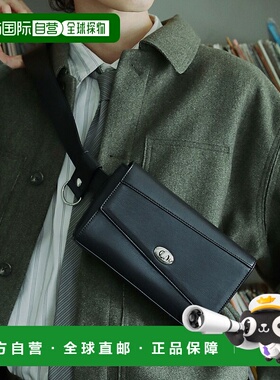 1h可退 日本直邮Bleme 男士2WAY可调肩带方形胸包 blm240934