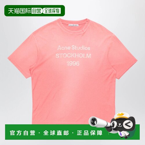 香港直邮ACNE STUDIOS 男士T恤 CL0196MCOCKQ AW2026 粉红色