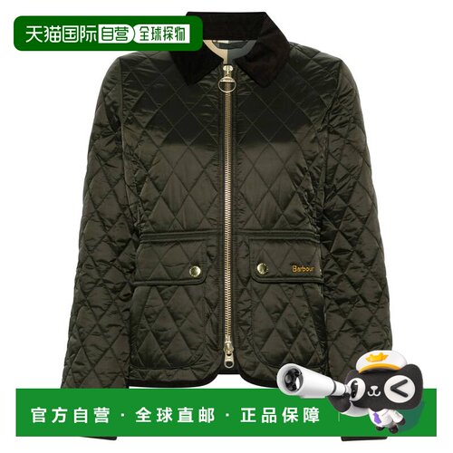 1h可退 欧洲直邮Barbour 女士夹克 LQU1765LQUSG71 AW2026 绿色